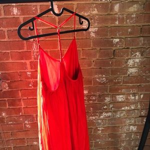 Abercrombie & Fitch red/orange shift dress